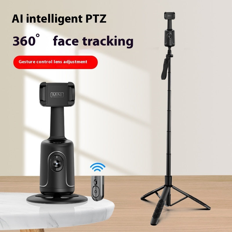 360 Auto Face Tracking Gimbal AI Smart Gimbal Face Tracking Auto Phone Holder For Smartphone Video Vlog Live Stabilizer Tripod Innovoni