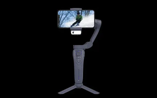 F12 mobile phone 3-axis anti shake stabilizer Tiktok live broadcast camera PTZ AI intelligent tracking face recognition Innovoni