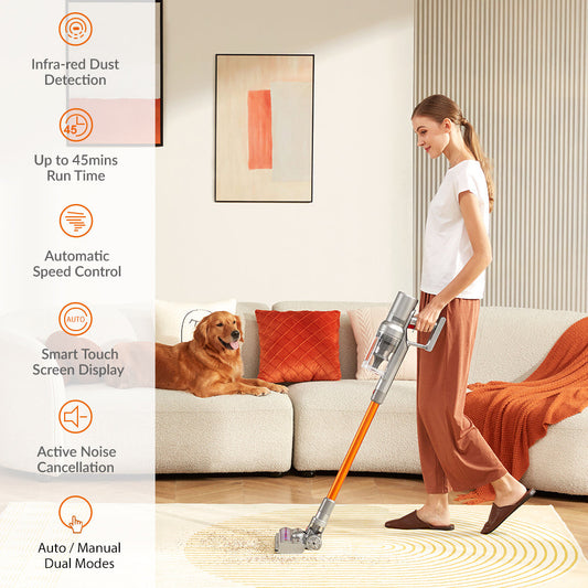 Handheld Wireless High-power Induction Touch Screen Vacuum Cleaner Innovoni